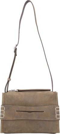 J.W.Anderson Beige Rectangular Adjustable Strap Leather Shoulder Bag