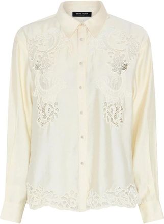 Bruuns Bazaar Mujer, Blusas y Camisas, Blanco, Talla: XS
