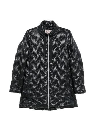 Herno Black Mock Collar Jacket