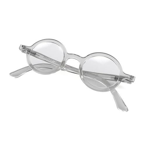 Lunettes Style Rétro Homme Femme London Mole Graduate - Lunettes De Lecture Unisexe Rondes - Charnières à Ressort - Conçues En Grande-Bretagne Lunettes Unisexe Charnières Ressort