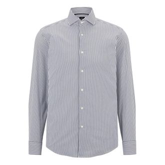 HUGO BOSS Hugo, Casual Shirts, male, Black, Size: 2XL Shirt P-Hank-Spread-C1-222