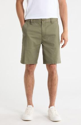 Brixton Santo Chino Shorts in Olive Surplus at Nordstrom, Size 33