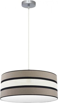 Fabrilamp Karla Lampada A Sospensione Dimmerabile 2xe27 Taupe/beige - Fabrilamp