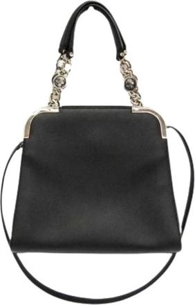 Bulgari Pre-owned Monete Handtas - Dames - Vintage Handtas - Zwart - ONE Size - Leer - Vintage