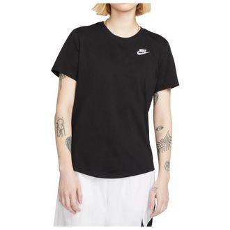 Nike Sportswear Club Essential Funktionsshirt f&uuml;r Damen | schwarz