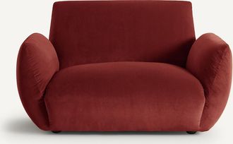 AM.PM Fauteuil in fluweel, Spogano