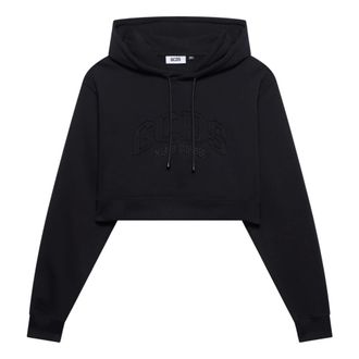 GCDS Gcds, Dames, Sweatshirts & Hoodies, Zwart, Maat: XL Katoen