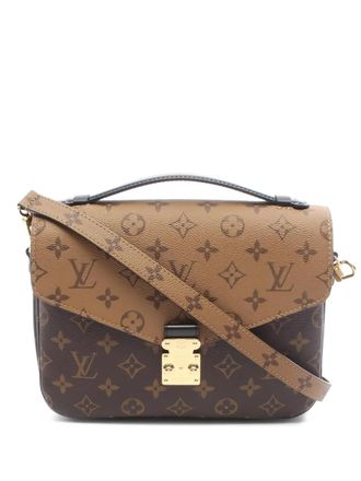 Louis Vuitton 2021 MM Metis shopper met monogram - Bruin