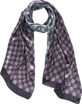 Braccialini Erisma Lux Sjaal - Dames - Zijden sjaals - Paars - ONE Size - Polyester - Accessoires