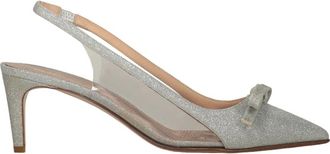 Red Valentino Elegante slingback pumps - Dames - Pumps - Grijs - 38 1/2 EU - Leer - Schoenen