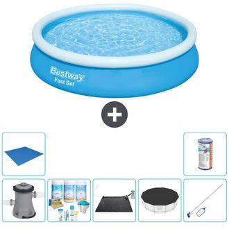 Bestway Piscina Bestway Fast Set Redonda - 366x76 Cm - 8-piezas S21428