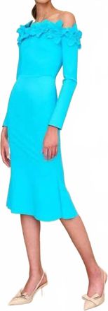 Greta Constantine Enida Dress In Ocean