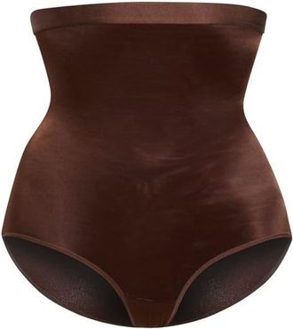 SKIMS Simply Bare High Waist Briefs in Cocoa at Nordstrom, Size Xx-Small Regular