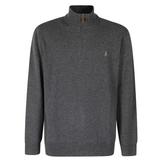 Polo Ralph Lauren Jersey de Manga Larga - Knitwear - Hombre - Gris - S