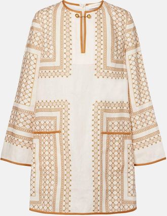 Zimmermann Tunica in lino con stampa