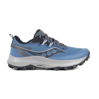 Saucony Womens Peregrine 14 Running Shoes In Astro Carbon
