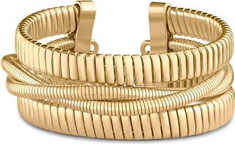 Jardin Flexible Layered Cuff Bracelet in Gold at Nordstrom Rack