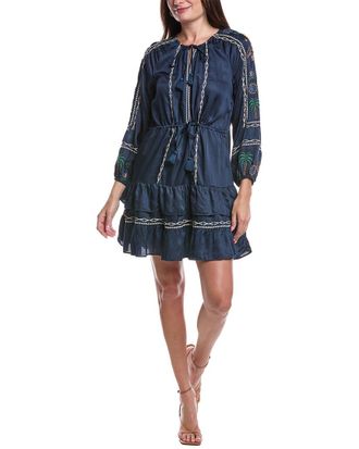 Johnny Was Petite Lexie Tiered Mini Dress