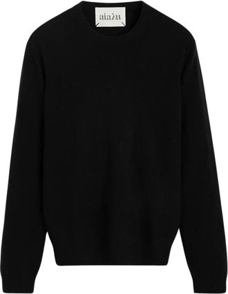 AIAYU Jersey Leonardo - Dames - Ronde hals truien - Zwart - XS - Wol - Truien & Vesten