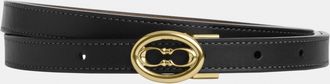 Coach Womens 18MM Cut to Size Kissing C Buckle Belt in Smooth Leather - Multicolour - One Size