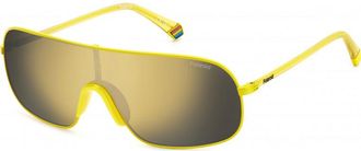 Polaroid Womens PLD 6222 99 40G Sunglasses - Yellow - One Size