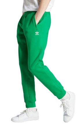 adidas Trefoil Slim Fit Cotton Blend Sweatpants in Green at Nordstrom, Size Small R