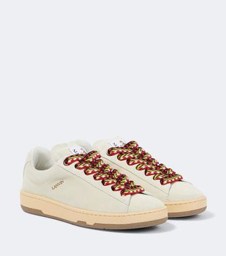 Lanvin Lite Curb suede sneakers