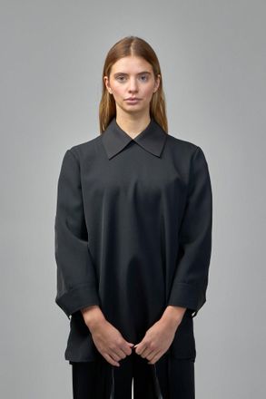 Jil Sander Wool Top With Collar