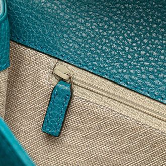 Gucci Hobo Bags - 2000-2015 Medium Dollar Calfskin Interlocking G Cr - Gr. unisize - in Blau - für Damen