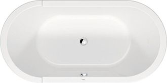 Duravit Starck Ba&ntilde;era Ovalada, Exenta, 2 Respaldos Inclinados, - Duravit