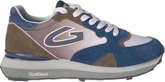 Alberto Guardiani Blauwe Lage Sneakers - Heren - Sneakers - Veelkleurig - 41 EU - Schoenen