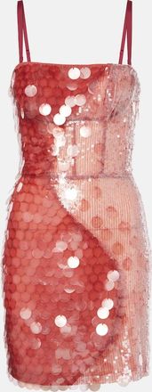 Nensi Dojaka Sequined corset dress
