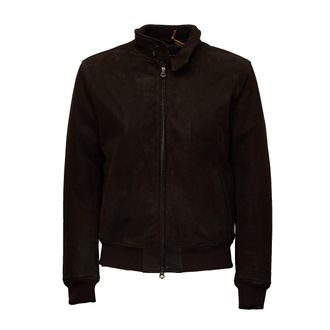 STEWART Jeff Destroy Diamond-Quilted Leather Baracuta Jacket