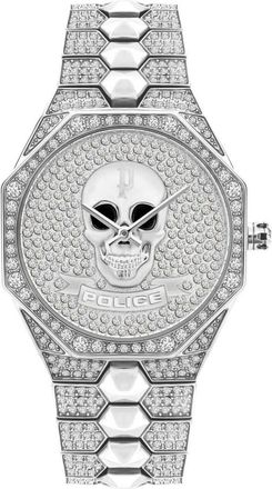 Police Elegante Stalen Quartz Horloge - Dames - Horloges - Grijs - ONE Size - Accessoires