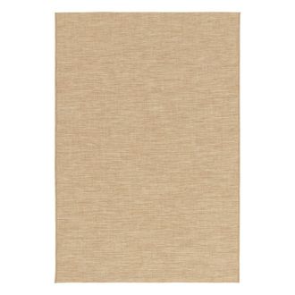 Sweeek Alfombra interior/exterior efecto yute color natural