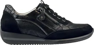 Waldl&auml;ufer Mujer, Zapatos, Negro, Talla: 37 1/2 EU
