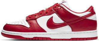 Nike Nike Dunk Mens Low Sp Running Shoes, White University Red, 11.5 UK