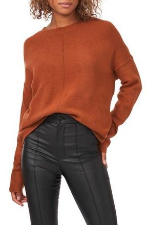 Vince Camuto Exposed Seam Crewneck Sweater in Sierra at Nordstrom Rack, Size X-Large