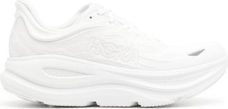 Hoka One One White Bondi 9 Sneaker