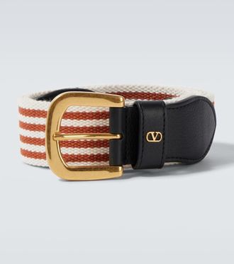Valentino Garavani Striped belt