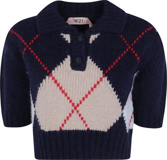 N&deg;21 Polo Neck Sweater