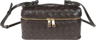 Bottega Veneta Tassen, Dames, Bruin, ONE Size, Leer, Bang Bang Vanity Case