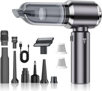 OEM Aspiradora De Coche Inal&aacute;mbrica, Aspiradora De Mano De 18000 Pa, Mini Aspiradora Port&aacute;til Ligera, Aspiradora De Coche Multifuncional Y Potente Para Co