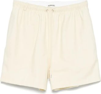 Auralee Shorts in misto lana - Giallo