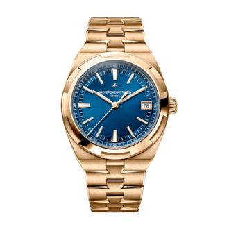 Vacheron Constantin Pre-owned Vacheron Constantin Overseas Blue Dial Mens Watch 4500V/110R-B705655