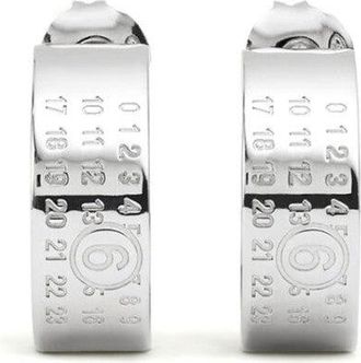 Maison Margiela Polished Circular Earrings