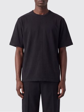 Rick Owens Rick Owens DRKSHDW Cotton Crew Neck T-Shirt with Decorative Straps