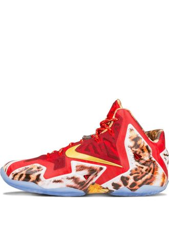 Nike Lebron XI Premium sneakers - unisex - Rubber/Polyester/Polyester - 8.5 - Multicolour
