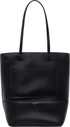 Patrizia Pepe Shopper Bag - Dames - Shoppers - Zwart - ONE Size - Leer - Tassen