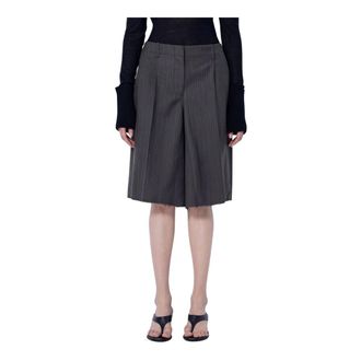 Our Legacy Jumbo Shorts - Dames - Korte broeken - Grijs - Maat: XS Katoen